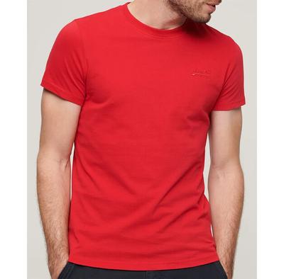 Superdry T-shirt de manga curta Vintage Logo Bordado