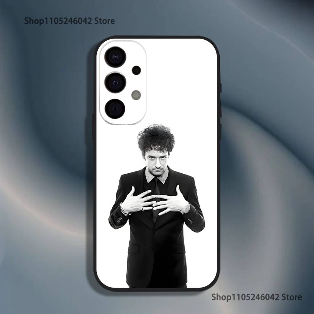 

Singer G-Gustavo Cerati For Samsung S26,S25,S24,Ultra,S20,S30,Plus,S22,S23,Ultra,Plus,5G Soft TPU Cover Phone Case Samsung S21lite