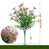 Pequeño Ramo Artificial y de Rosas con Flores de Seda y Plástico para Decoración del Hogar