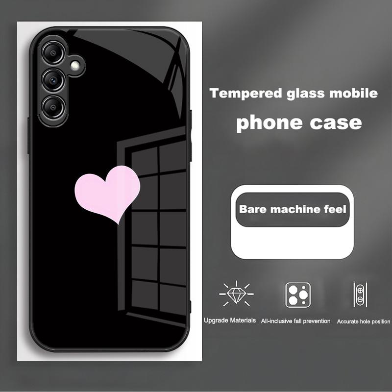 For Samsung Galaxy A56 Case SM-A566B Fashion Painted Cover Tempered Glass Case For Samsung A16 A26 A36 Galaxy A56 5G Shell Coque