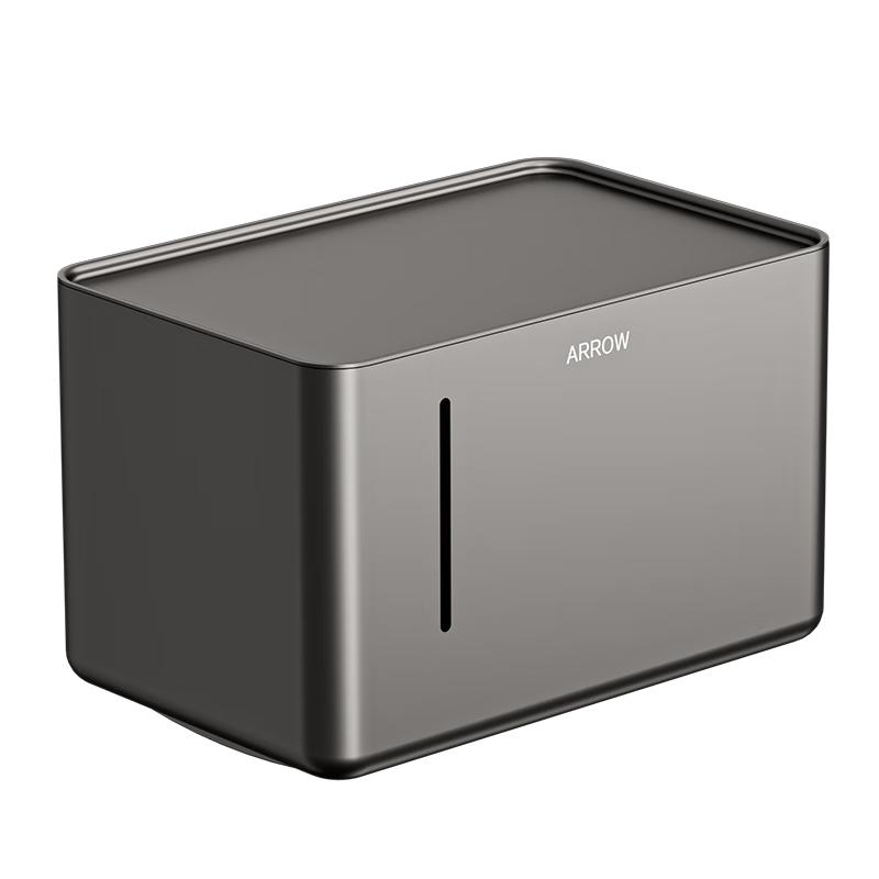 

ARROW No-Drill Waterproof Toilet Paper Holder with Storage Shelf