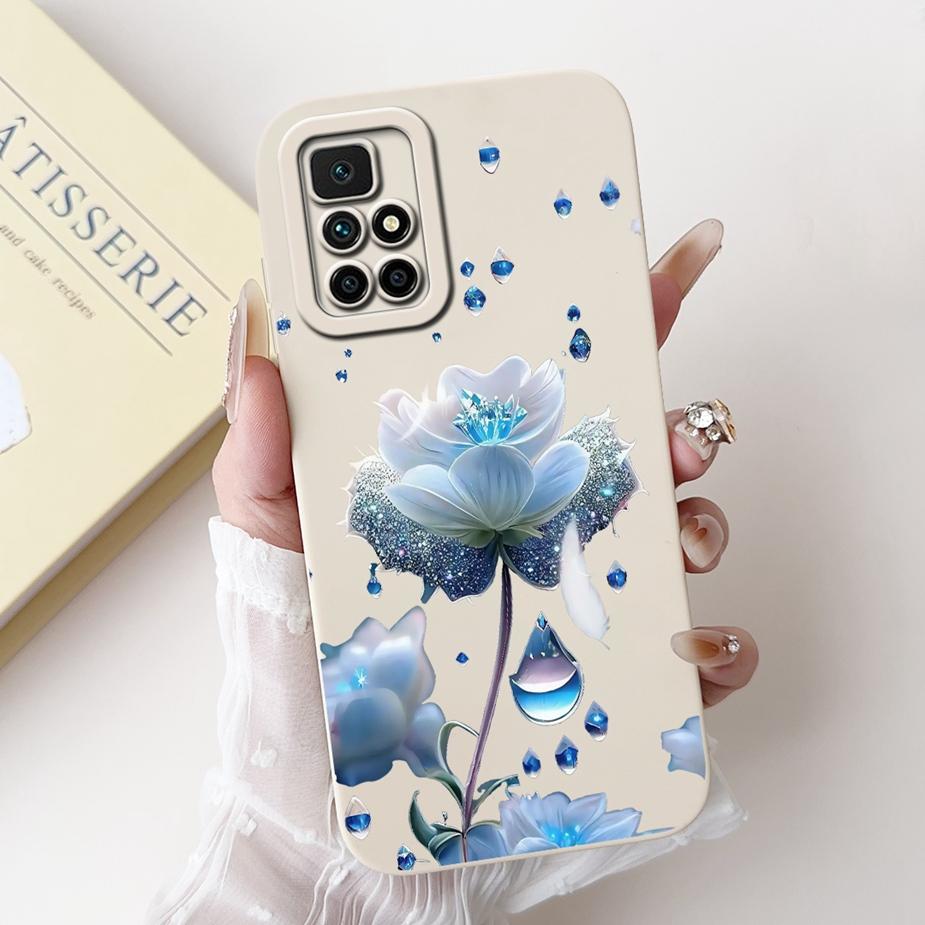 For Xiaomi Redmi 10 Case New Fashion Candy Painted Cover Soft TPU Phone Case For Redmi 10 Prime Redmi10 2022 Fundas 6.5'' Bumper