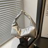 Dumpling Clutch Bags Solid Color Women Handbags Stylish Armpit Bags  Daily