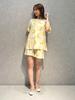 Gelato Pique Fruit Print Shorts PWCP252270 YEL Women's
