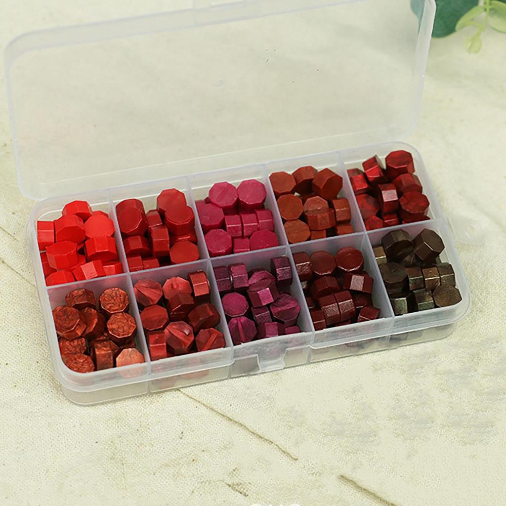 200Pcs Wax Seal Beads Sealing Wax Bead for Wax Stamp Sealing Cards Envelopes Stamp Sealing Beads Seals Letter