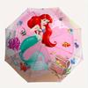 1pc Mermaid Adventure: Automatic Opening/Closing Umbrella with Portable Tri-Fold Design, 8-Bone Iron Frame - Outdoor, for Fans, Travelers, E