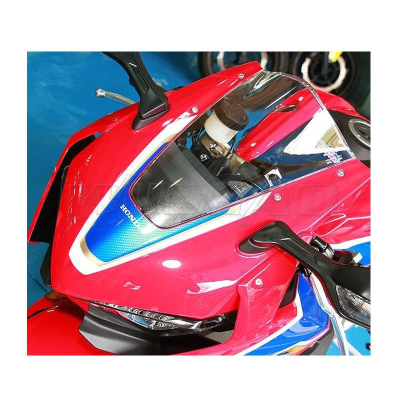 

Motorcycle Double Bubble Windshield WindScreen Screen For 2017 2018 Honda CBR1000RR CBR 1000 RR Fireblade SP SP2 чистий