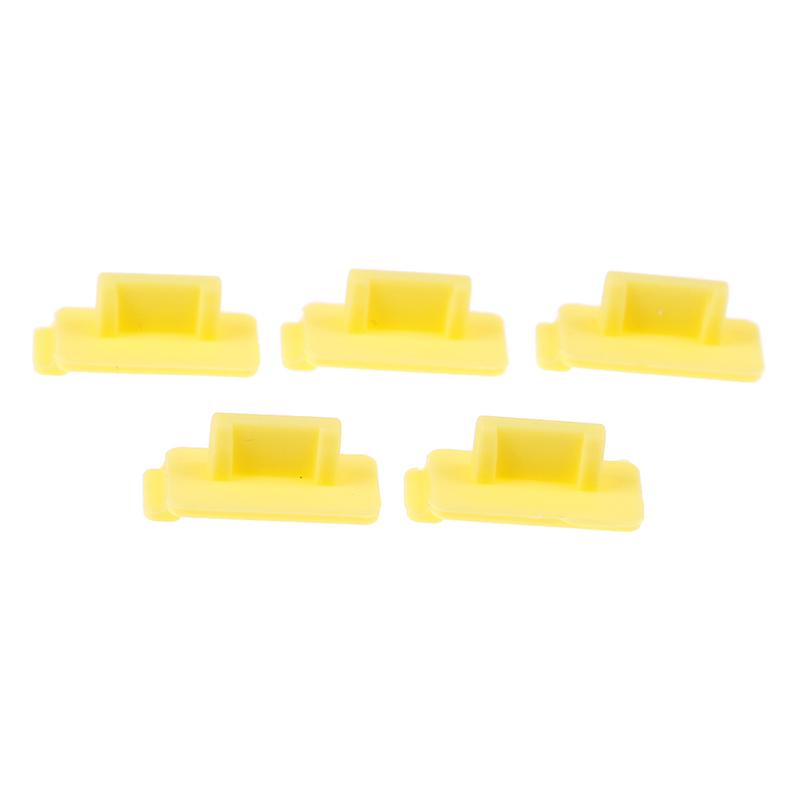 5Pcs Universal Usb Dust Plug Port Charger Cover Jack Interface Dustproof