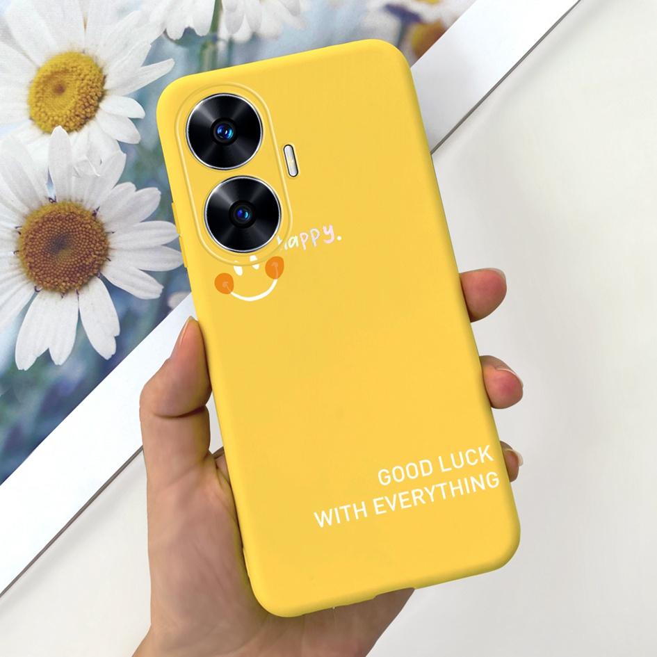 Per Custodia OPPO Realme C55 Carino Astronauta Cover Morbida in Silicone Posteriore per Realme C55 RMX3710 C 55 Real me C55 Custodia