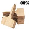 20-100Pcs Wooden Plant Labels Plant Tags T-Type Garden Marker For Plants Vegetable Seedlings Name Sign Outdoor Handwritten Tags
