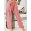 Pantaloni da donna Pantaloni casual estivi Pantaloni da donna tinta unita Pantaloni da casa