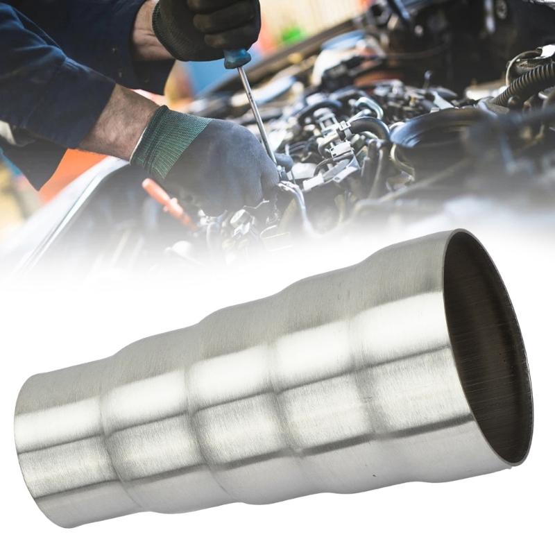 Adattatore Universale per Tubo di Scarico Veicolo Costruzione in Acciaio Connettore Sistema di Scarico Automobilistico Resistente alla Corrosione