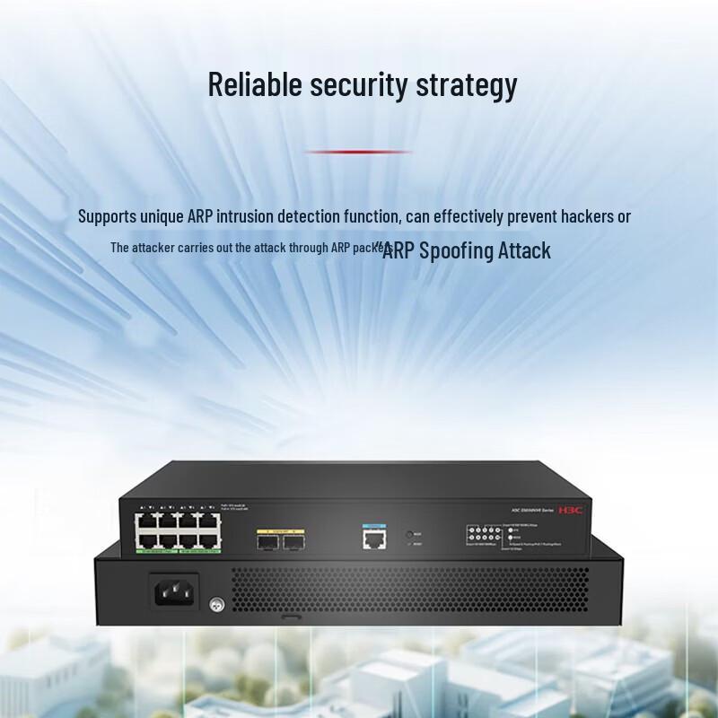 H3C S5000NV6 Managed 8-Port Enterprise Switch
