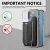 PU Leather Phone Card Bag RFID Blocking with Wrist Strap Phone Wallets Self-adhesive Phone Card Slot Holder Phone Accessories