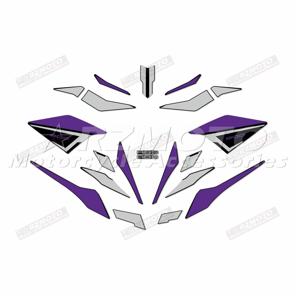 For Z900 Motorcycle Stickers Body Racing Decoration Fuel Tank Fairing Windshield Helmet Reflective Anti-Water Stickers
