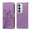 For Xiaomi Redmi 15 5G Leather Case Butterfly Floral Imprint Wallet Stand Cover