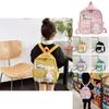 Cute Rabbit Design School Backpack For Girls Breathable Fabric Spacious And Fun