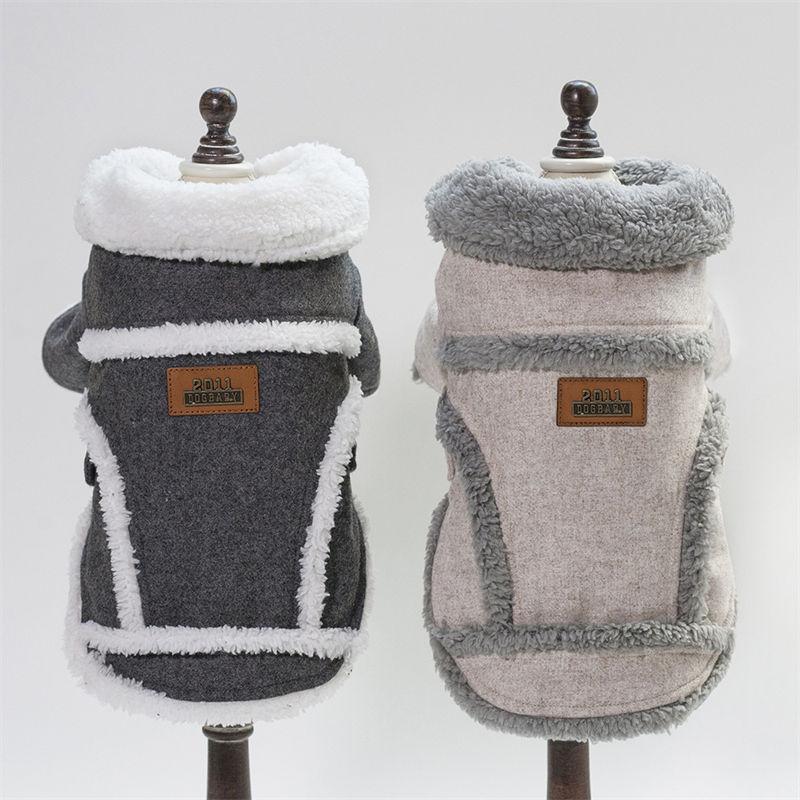 Small Dog Winter Coat Fleece Warm Pet Puppy Jacket for Small to Medium Breeds Teddy Dogs Pets Clothes GZW