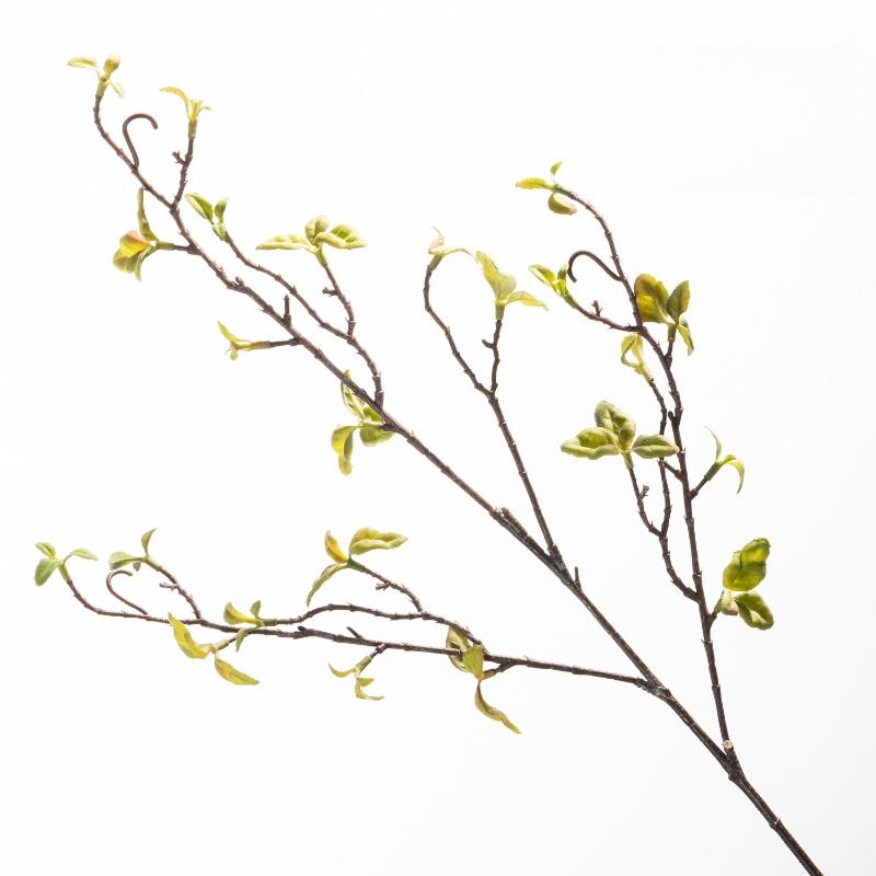 

6pcs Artificial Flowers Silk Happiness Tree Leaves Plants Auditorium Decoration Simulation Green Plant Leaf Hotel Decorative зелений