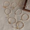 French Baroque Freshwater Pearl Bracelet Female Retro Niche Design Sense Bracelet Hand-made Gentle Temperament Jewelry