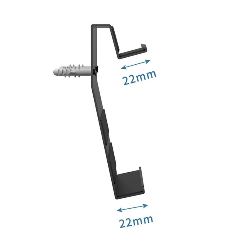 Metall-Handy-Wandhalterung Halter Platzsparendes Design Breite Kompatibilität für Geräte bis 22 mm für Küche Badezimmer Büro