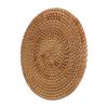 Dining Experience Insulation Pads Rattan Coasters Environmentally Friendly