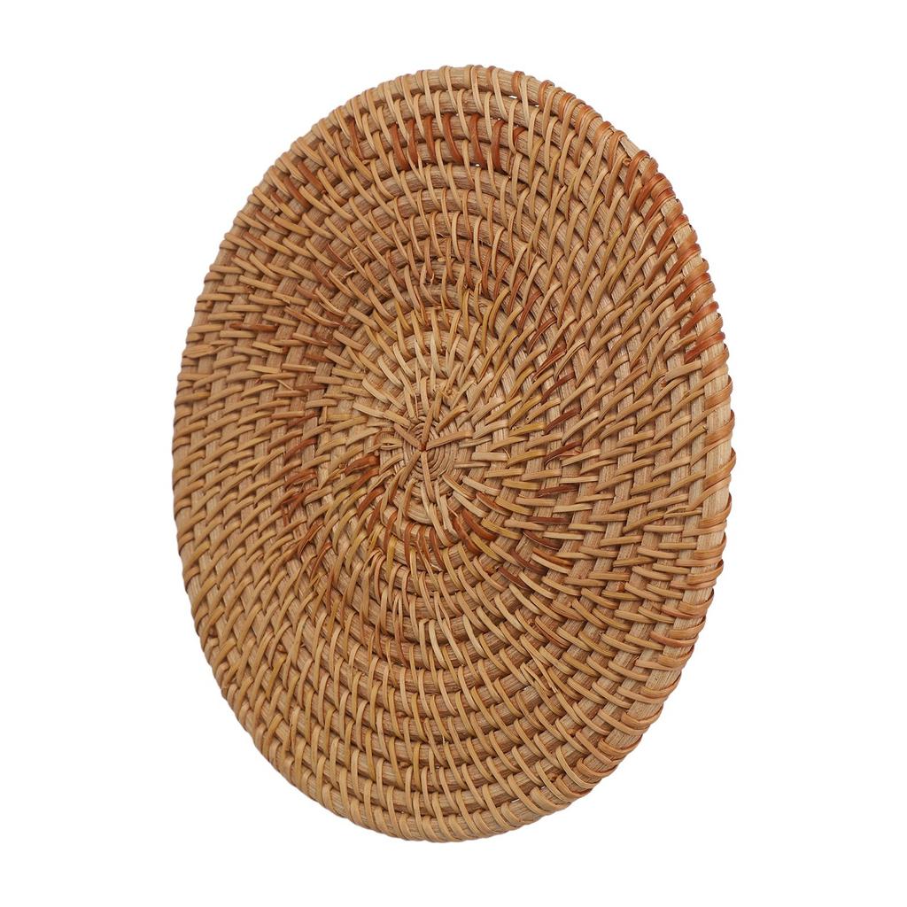 Dining Experience Insulation Pads Rattan Coasters Environmentally Friendly