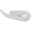 50pcs Wide Range Of Application Plastic Accessories Smooth And Polished Comma Hook  Home