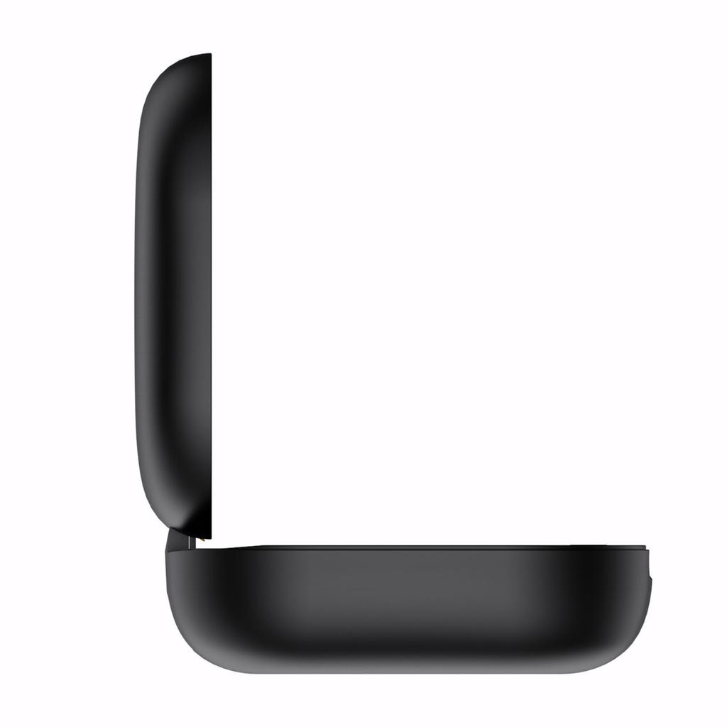 Nabíjecí pouzdro na sluchátka Pasuje na sluchátka Shokz OpenFit 2 2+ T920 T921 Nabíječka sluchátek Náhradní 500mAh Typ C Černá