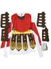 Costume Guerriero Spartano Set Gioco di Ruolo Elmo da Gladiatore Romano Antico Cavaliere Armatura Adulti Bambini Halloween Outfit Cosplay