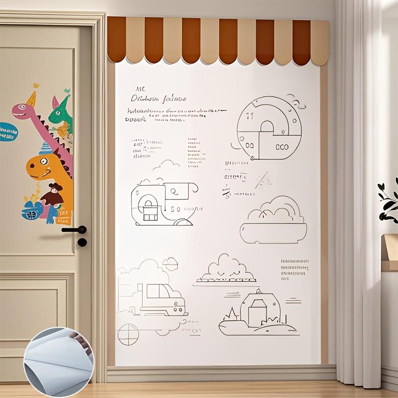 1PC PP Blackboard Wall Sticker Children's Educational Drawing Board 40x100cm
