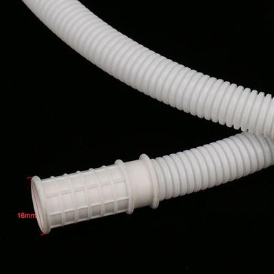 1Pcs Faucet Accessories Drain Hose Pipe Flexible Waste Water Outlet Expel Hose Tube 0.5/1/2/3m Soft White PP Plumbing