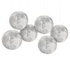 6pcs Mysterious Moon Paper Lamp Decoration Outdoor Ceiling Bedroom Ceiling Ornament Holiday Parties Wall Decoration