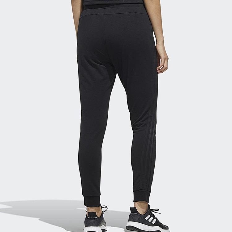 Adidas Pt Ft Comfort Logo Cuff Casual Knit Sports Pants Women Pants Black FM9327