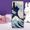 Japanese Style Ukiyo-e Art Case For Oppo A54 A74 A94 A80 A60 A40 A18 A38 A58 A78 A98 A96 A76 A16 A15 A17 A57 A77 A5 Pro
