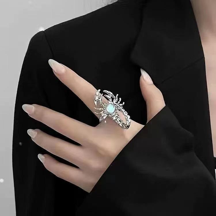 Open Ring Personality Niche Design Style Couple Ring