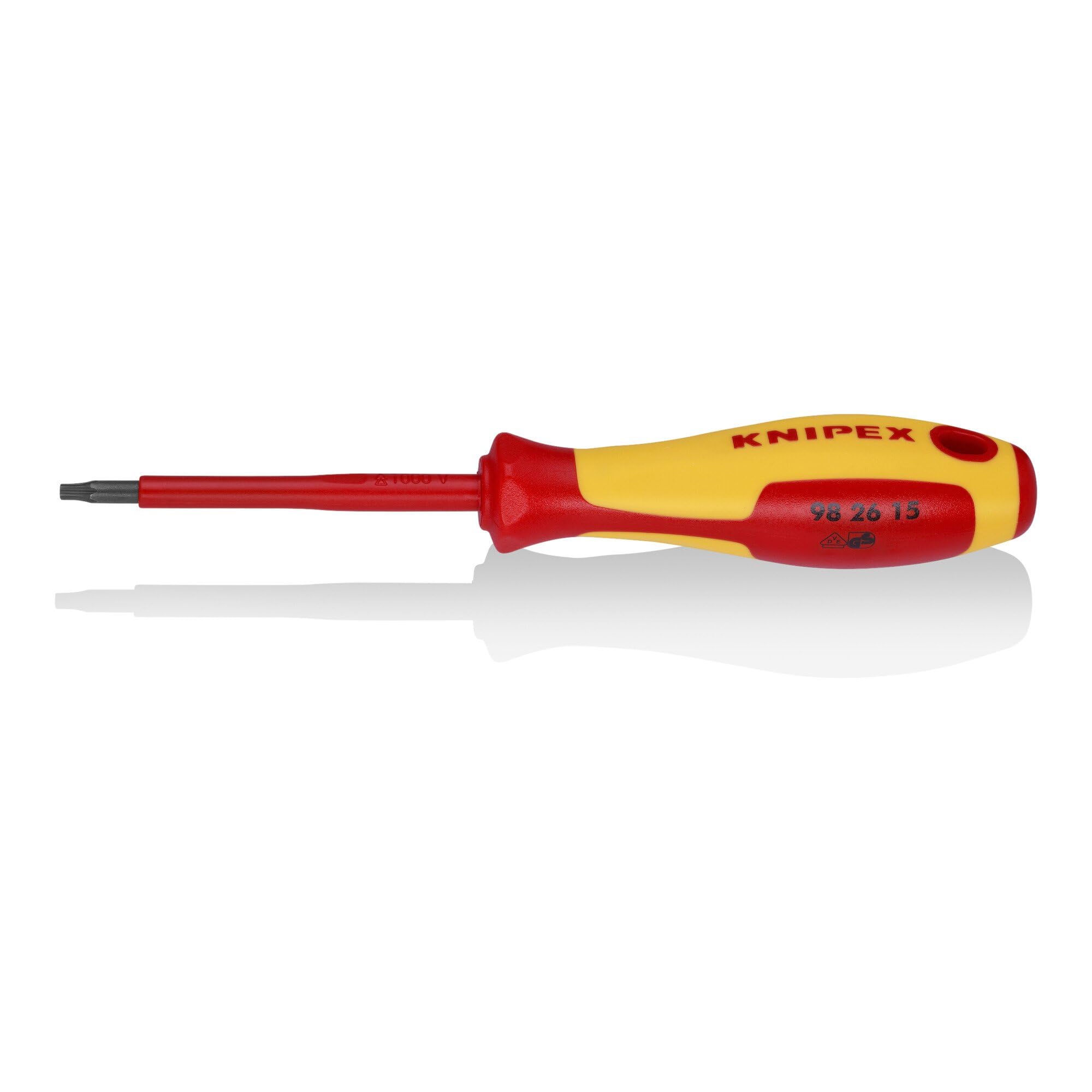 KNIPEX 9826-15 Изолированная шестилопастная отвертка T15 1000В