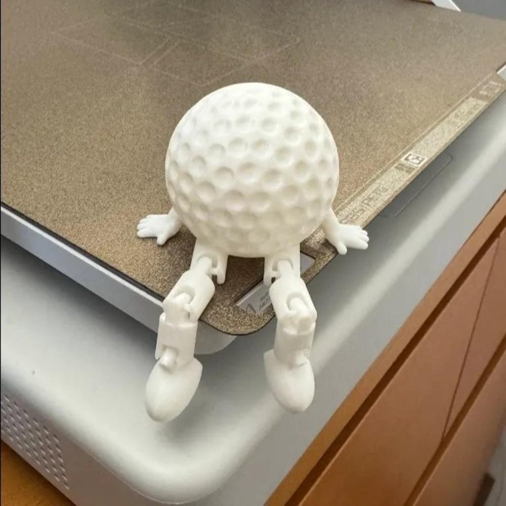 New 3D Printed Sports Ball Figurine Movable Unique Full Articulated Sports Ball Modle Kid Toy Home Living Room Decor