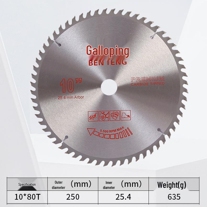 Benton Alloy Sharp Saw Blade for Wood and Metal Cutting