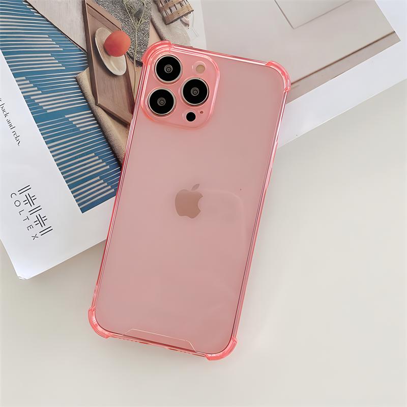 Luxury Clear Shockproof Case For iPhone 15 14 13 12 11 Pro Max Phone Cover On iPhone 13 12 Mini X XR XS 8 14 15 Plus Back Cover