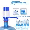 Water Bottles Pump Manual Hand Pressure Drinking Fountain Pressure Pump Water Press Pump with An Extra Short Tube Food Grade