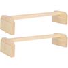 15.7 X 4.7 X 3.1in Square Pole Safe Wooden Hens Roosting Stand, Large Bird Stand, for Pet Chicken Large Bird