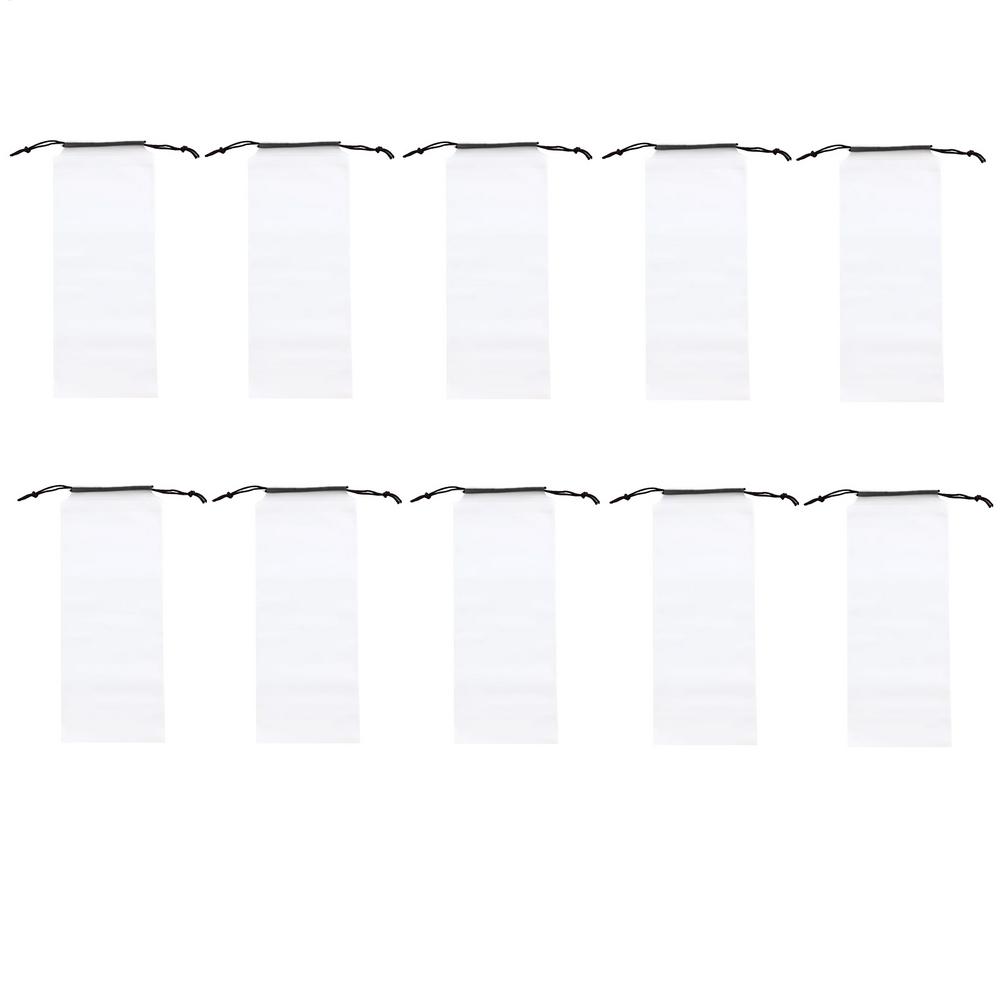 33x13cm PVC Drawstring Wet Umbrella Bags Foldable 5/10PCS Waterproof Organizer for Travel Vehicle Outdoor Umbrella Storage Bag