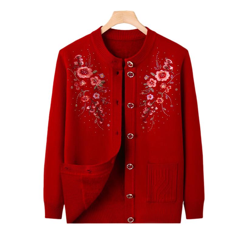Women's Thickened Plush Knit Cardigan