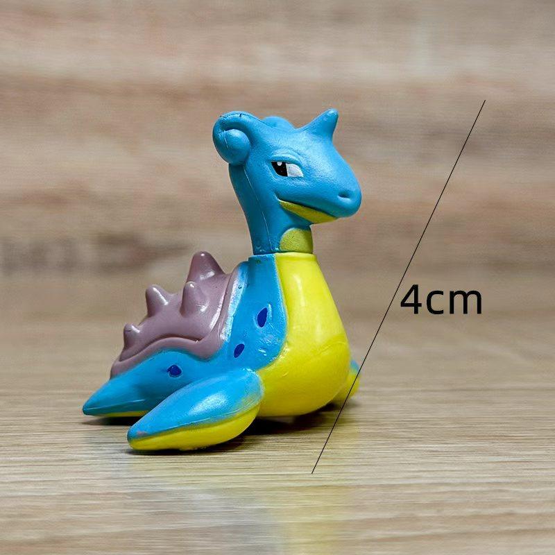 Tiny Figure Kids Birthday Gift Present Creative DIY Toys Playsetss Battle Monster Elf Scale Ratio Model Psyduck Piplup Mew Mewtwo Anime Decor