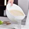 Multifunctional Rice Washer and Colander - Plastic Sieve, Draining Basin, and Fruit Basket