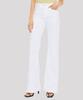 KANCAN High-Waisted Wide Flared Pilot White