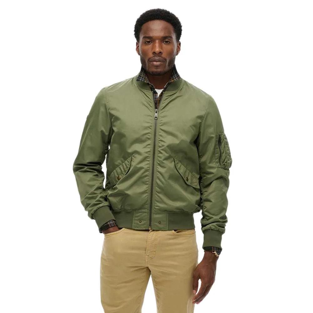 Superdry Grün Daunenjacke Bomber Merchant Ma1 - Bild 2
