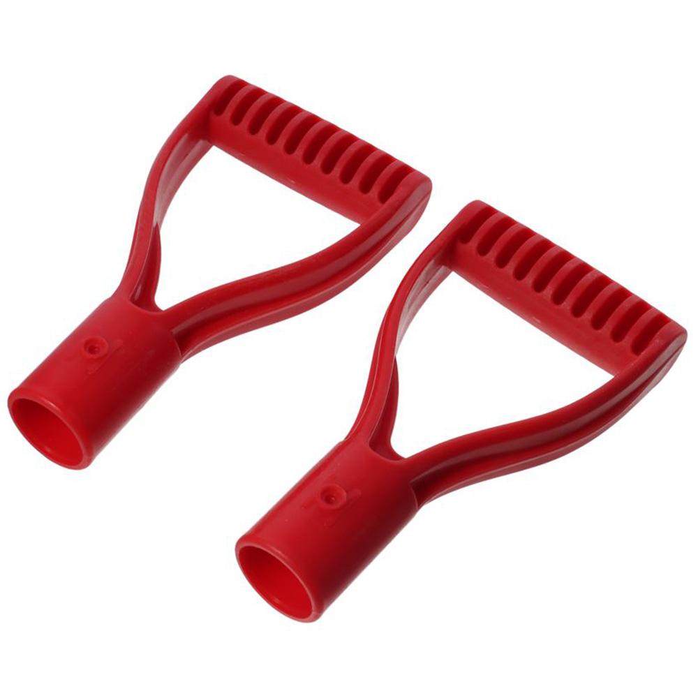 

2 шт. нескользящая ручка лопаты из ПВХ, ручка лопаты для снега, новая сменная ручка лопаты, лопата для копания