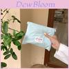 Korean Small Designer Ice Cream Color Makeup Bag Letter Handbag For Daily Use